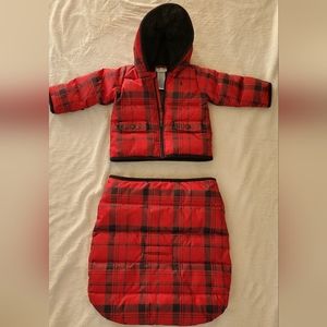 Ralph Lauren Baby Bunting & Jacket (6 mo)
